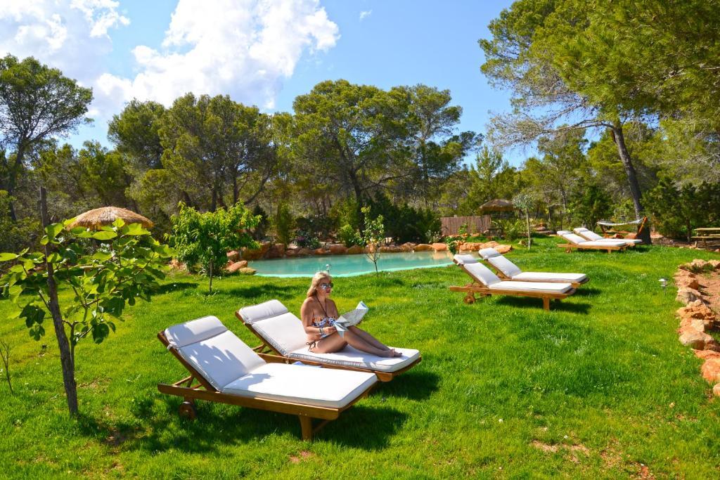Hostal Cala Boix Эс-Кана Номер фото