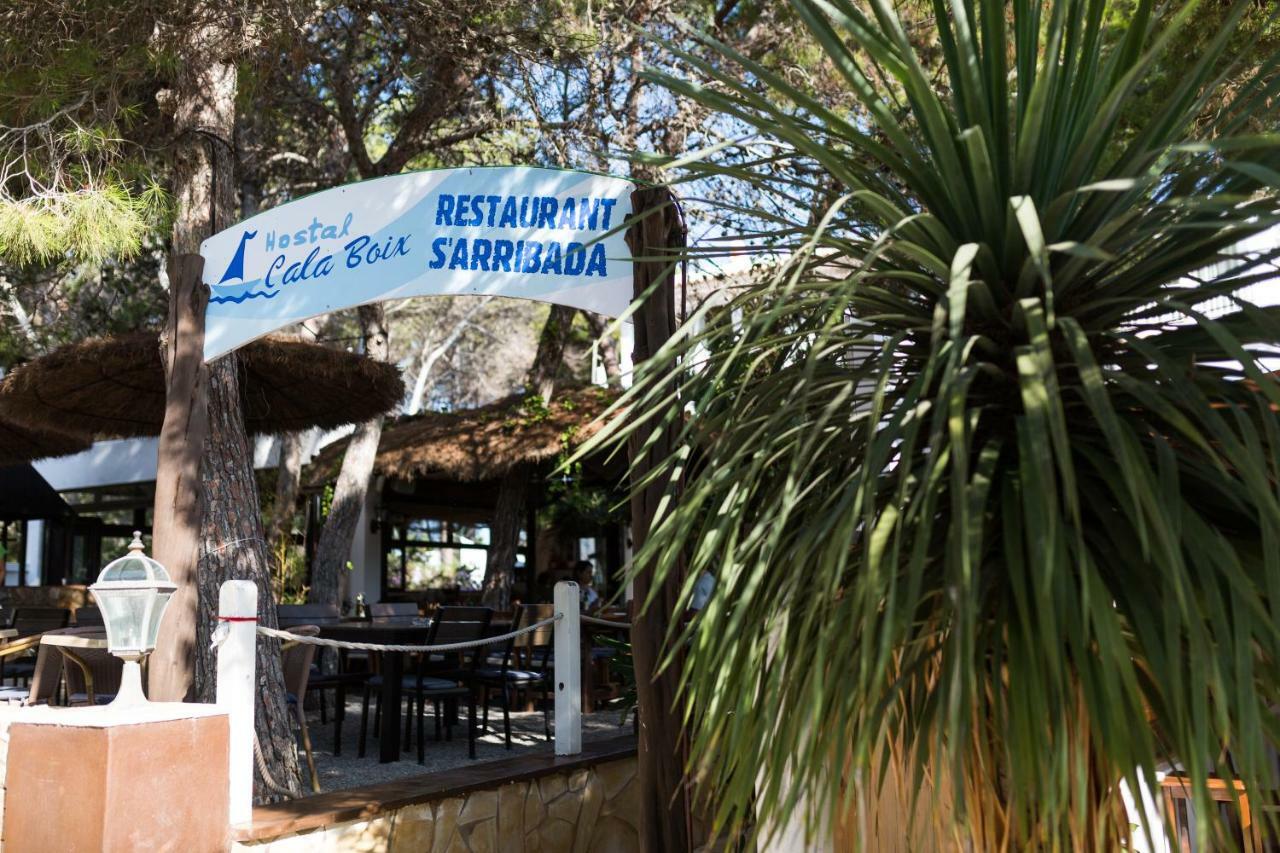 Hostal Cala Boix Эс-Кана Экстерьер фото