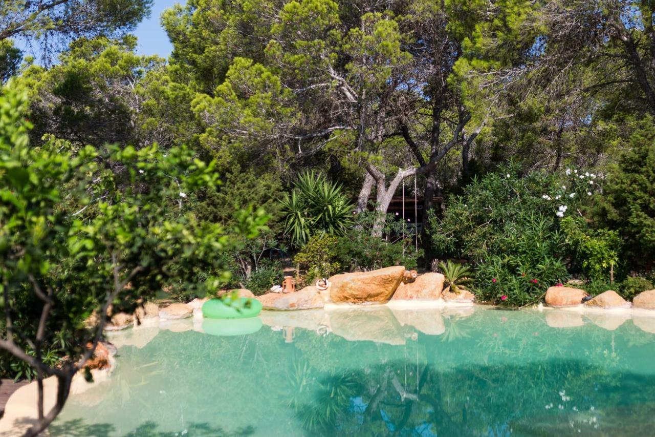 Hostal Cala Boix Эс-Кана Экстерьер фото